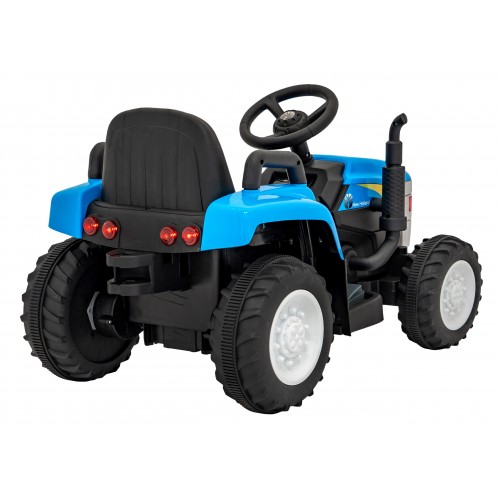 Traktor s Prívesom New Holland T7 Modrý