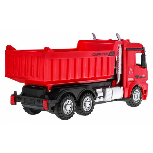 Interaktívna stavenisková sada 3v1 pre deti 4+ Žeriav Betonárka Vyklápač Diaľkové ovládanie