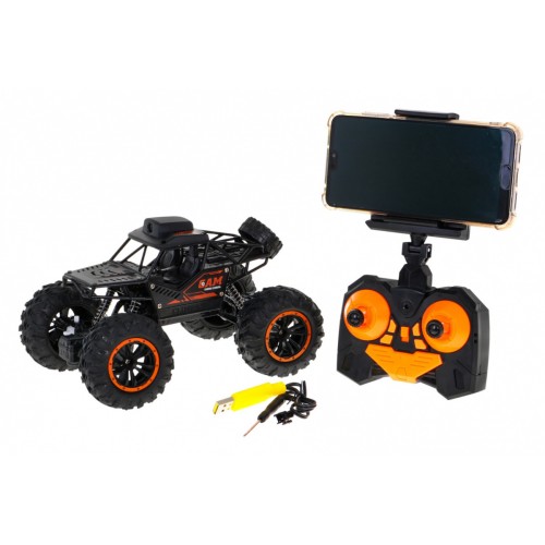 Autíčko Crawler Cross Country s kamerou Wi-Fi pre deti 6+ Diaľkové ovládanie model 1:18 Záznam trasy
