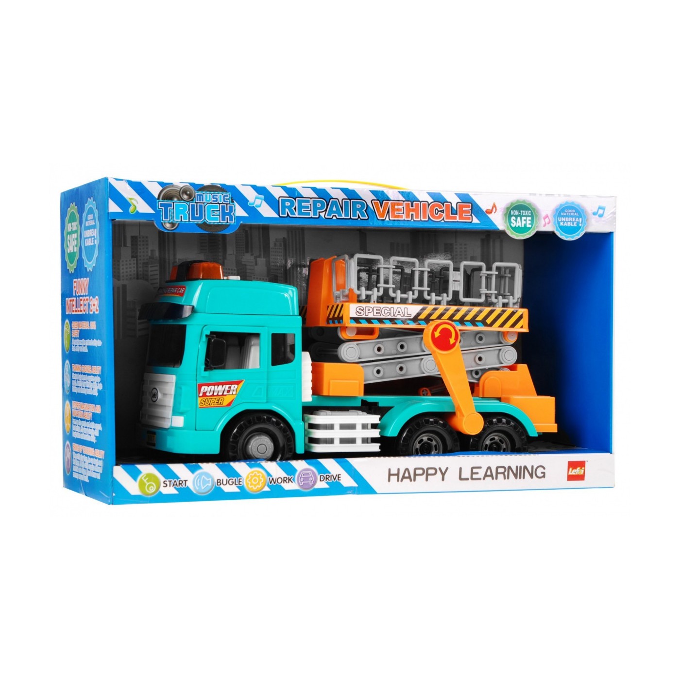 Autíčko Výťah Zvuky