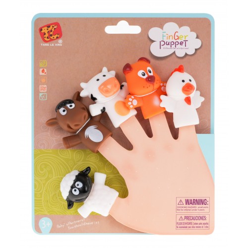 Sada Gumových maňušiek  na prsty Farma