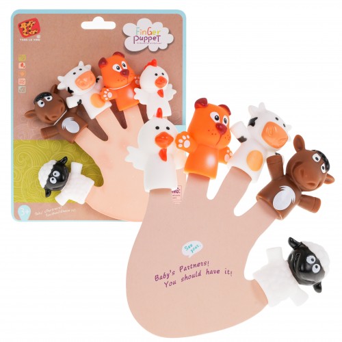 Sada Gumových maňušiek  na prsty Farma