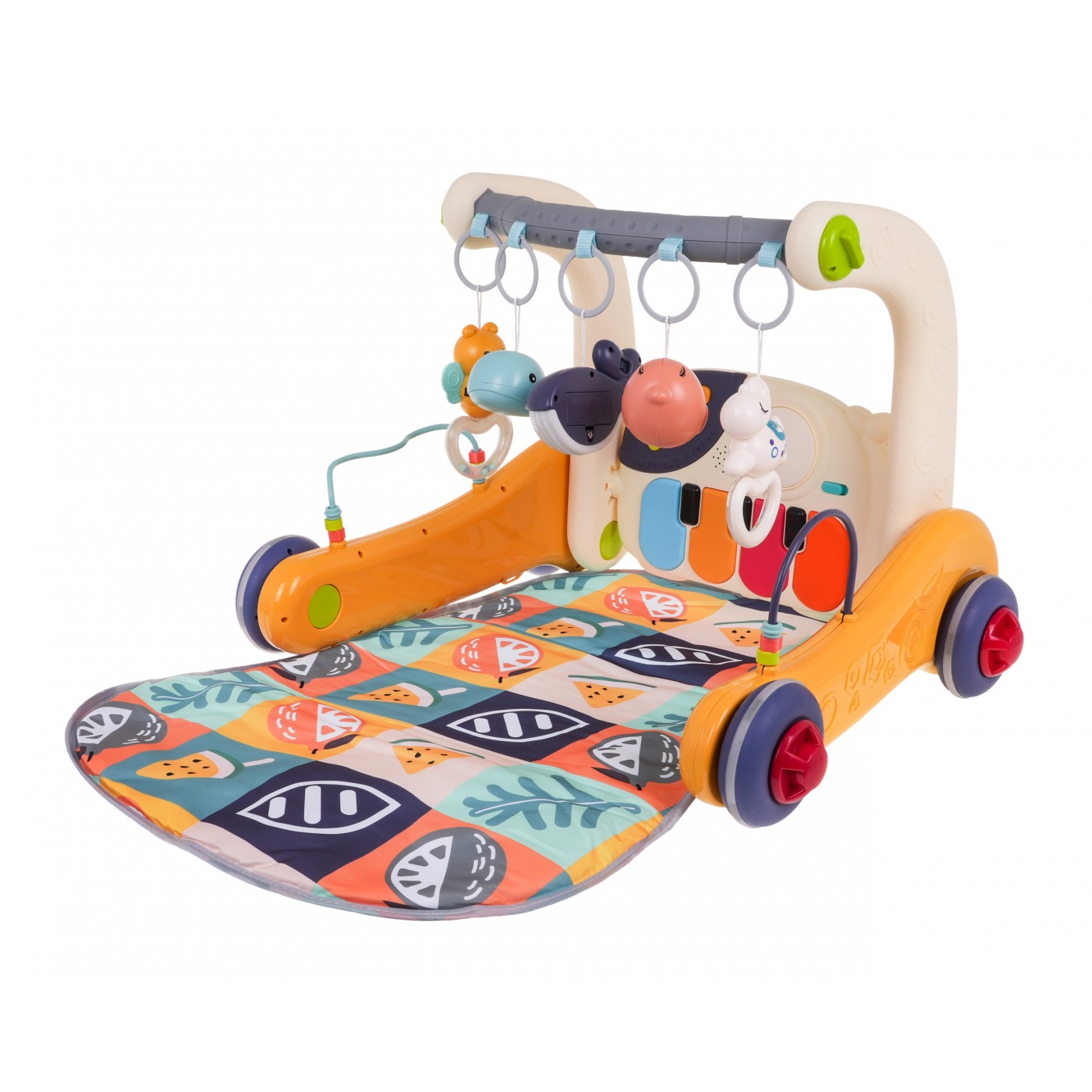 Multifunkčné chodítko s tlačnou rukoväťou