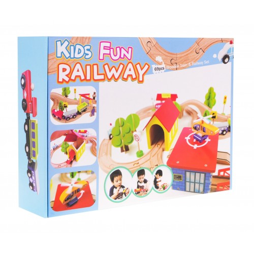 Mega Drevená Železnica 69el