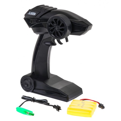 Crawler Monster pre deti 6+ Diaľkové ovládanie Strieborný model 1:18 Extrémna jazda