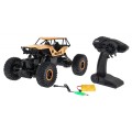 Crawler Monster pre deti 6+ Diaľkové ovládanie Zlatý model 1:18 Extrémna jazda