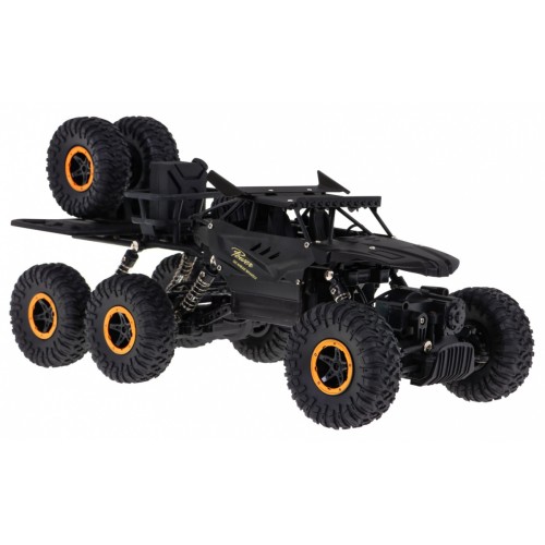 Crawler Rock pre deti 6+ Diaľkové ovládanie model 1:10 Pohon 6x6 + Náhradné kolesá