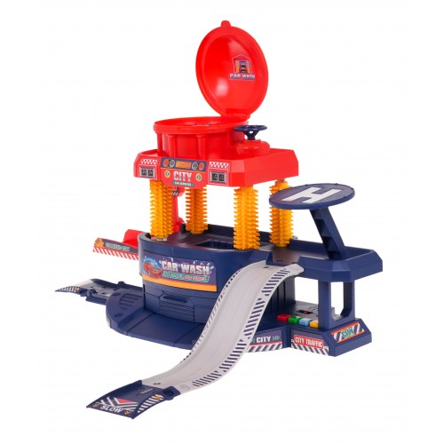 Myčka + 10 Autíčok So Zmenou Farby