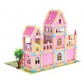 Drevený Domček + Príslušenstvo 183 ks.
