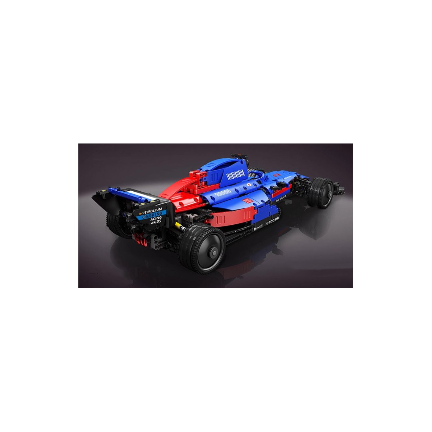 Stavebnica Bolid F1 Modrý 1065ks.