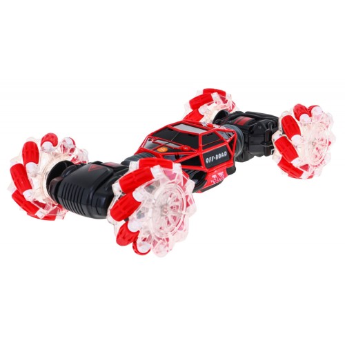 Vozidlo kaskadér pre deti 6+ Ovládanie rukou alebo ovládačom Model 1:16 + Zvuky Svetlá