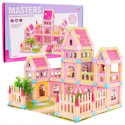 Drevený Domček + Príslušenstvo 234 ks.