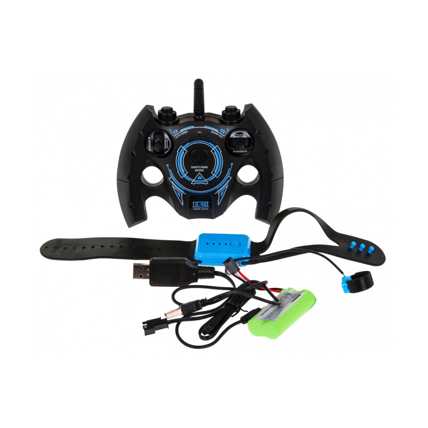 Vozidlo kaskadér pre deti 6+ Ovládanie rukou alebo ovládačom Model 1:16 + Zvuky Svetlá