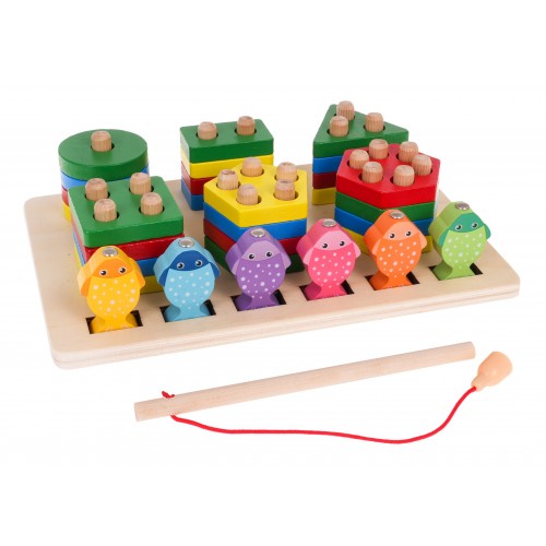 Drevené Puzzle + Rybárčenie