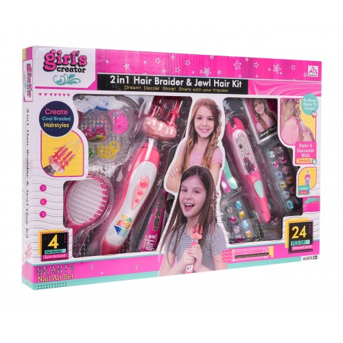 Sada Na Vlasy S Bižutériou