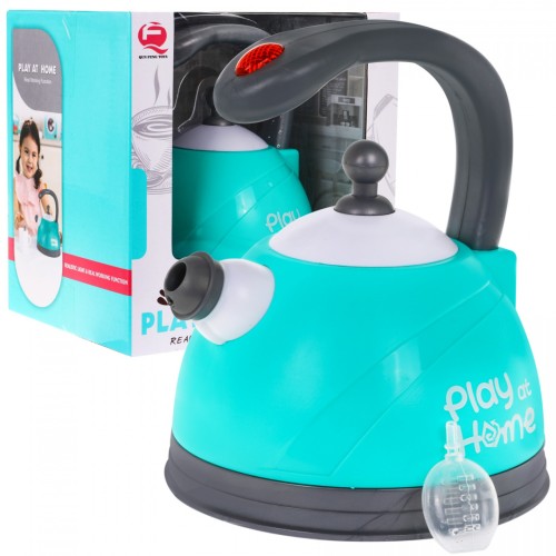 Interaktívna rýchlovarná konvica pre deti 3+ Zvuky + Červená dióda + Funkcia vodnej pary