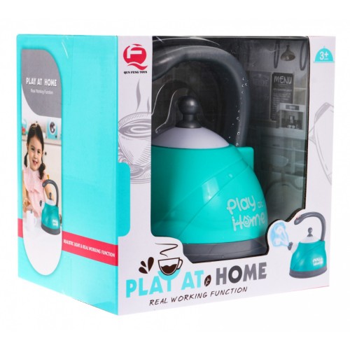 Interaktívna rýchlovarná konvica pre deti 3+ Zvuky + Červená dióda + Funkcia vodnej pary