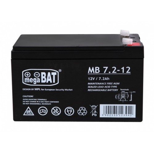 Gelový akumulátor 12V/7Ah pre elektrické vozidlá pre deti Náhradná súčiastka