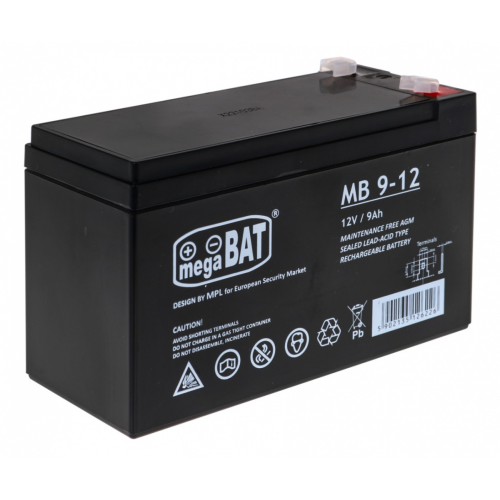 Gelový akumulátor 12V/9Ah pre elektrické vozidlá pre deti Náhradná súčiastka