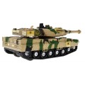 Interaktívny Tank pre deti 3+ béžový + Pohyblivé časti + Trecí pohon + Zvuky Svetlá