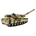 Interaktívny Tank pre deti 3+ béžový + Pohyblivé časti + Trecí pohon + Zvuky Svetlá