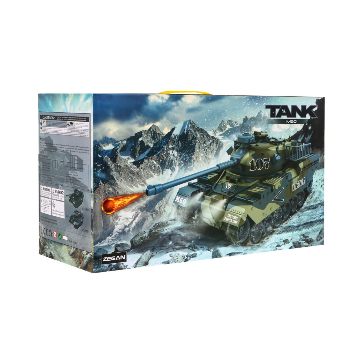 Tank M-60 Zelený 1 18