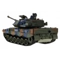 Diaľkovo ovládaný Tank Leopard 2A6 pre deti 3+ Zelený 1:18 Funkcia dymu + Ovládač 2,4 GHz + Príslušenstvo