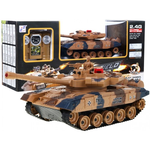 Tank R C 2 4G S Dymom TANK T90 Púštny