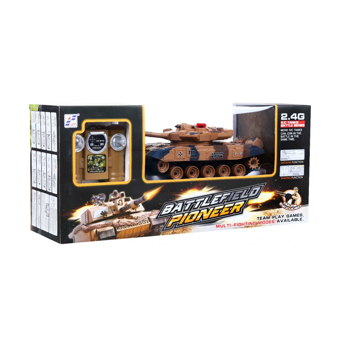 Tank R C 2 4G S Dymom TANK T90 Púštny