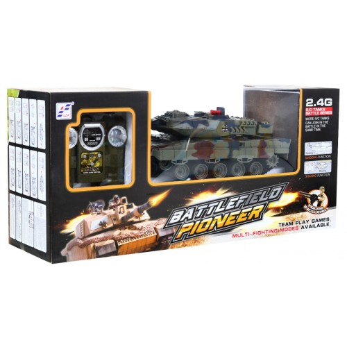 Tank R C 2 4G S Dymom LEOPARD 2 A6 Zelený