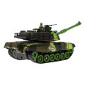 Diaľkovo ovládaný Tank pre deti 3+ Zelený 1:18 + Ovládač + Zvuky + LED + Pohyblivé časti