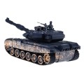Diaľkovo ovládaný tank T-90 pre deti 3+ Strieľajúci model Maskovanie 1:28 + Veľká Bitka Tankov + Zvuky Svetlá