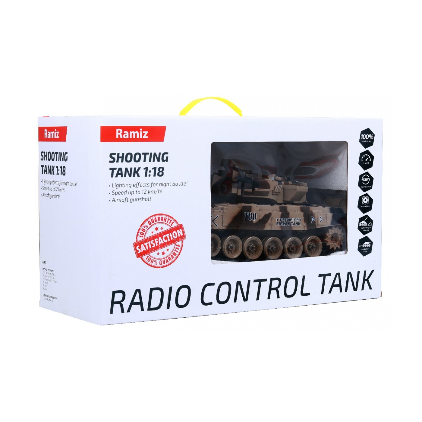 Tank T-90 Maľovaný 1 18