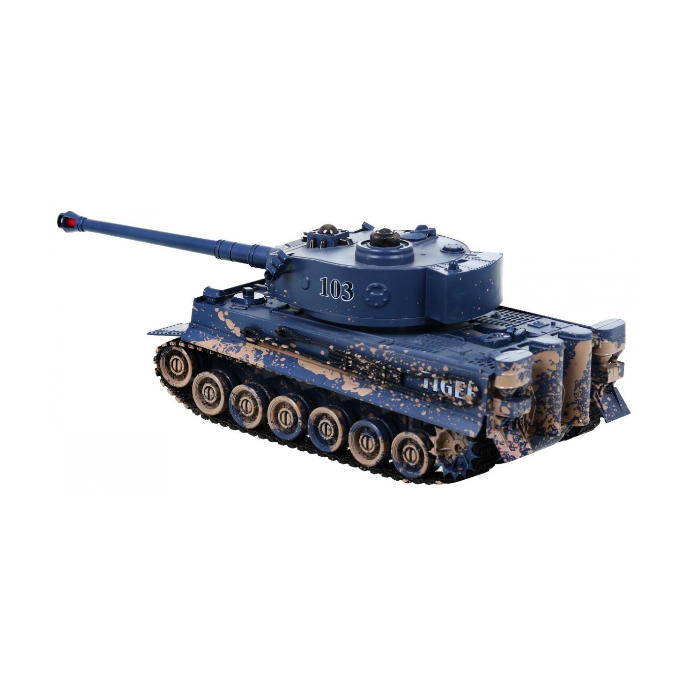 Tank Tiger Maľovaný Bunker 1 28