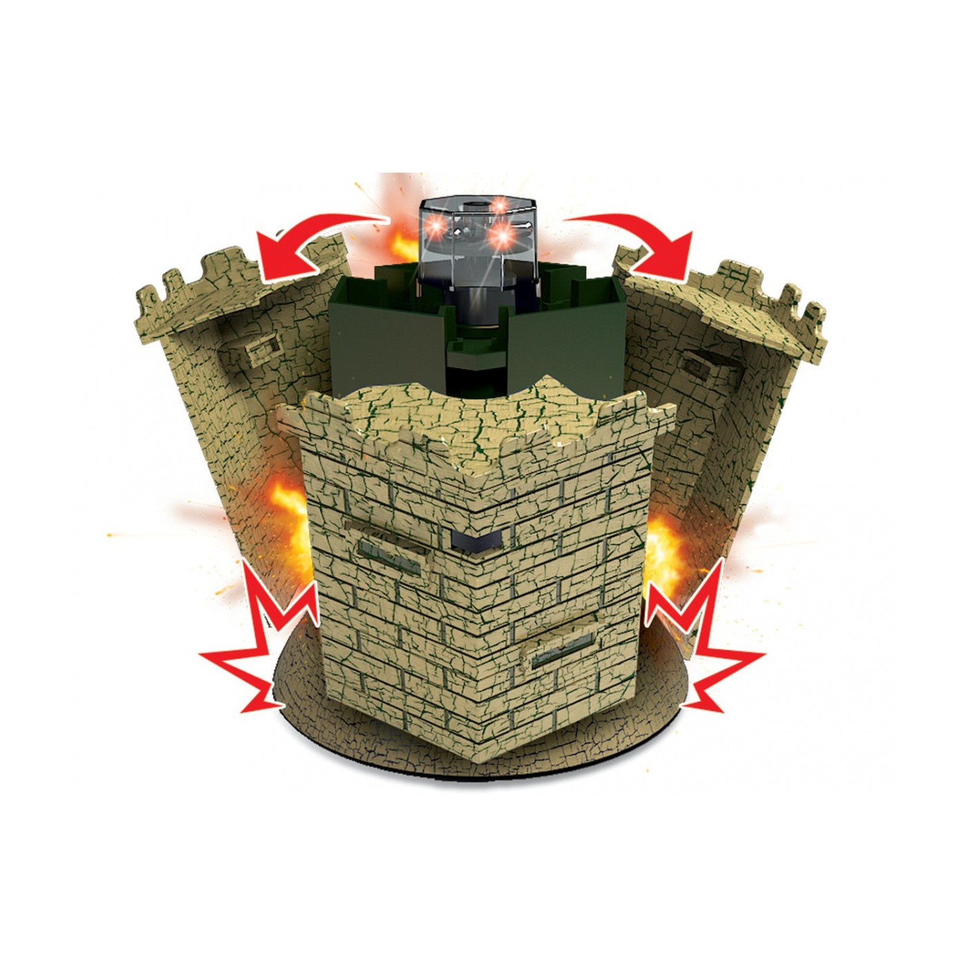 Tank Tiger Maľovaný Bunker 1 28