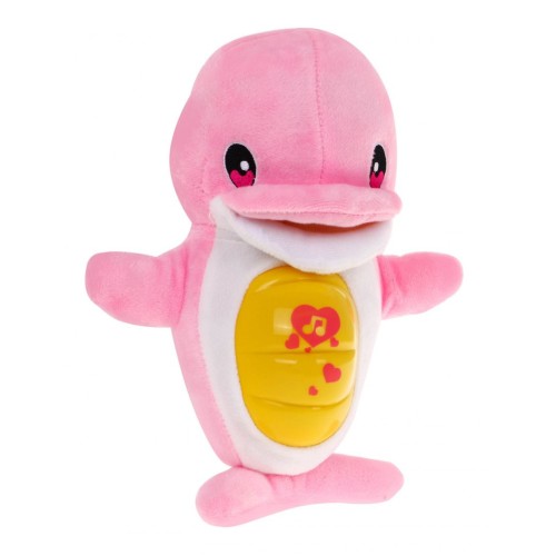 Delfín Hračka s melódiou túlitko ružové