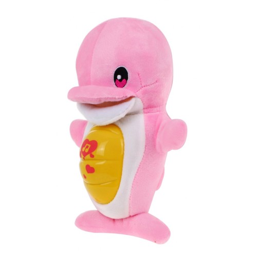 Delfín Hračka s melódiou túlitko ružové