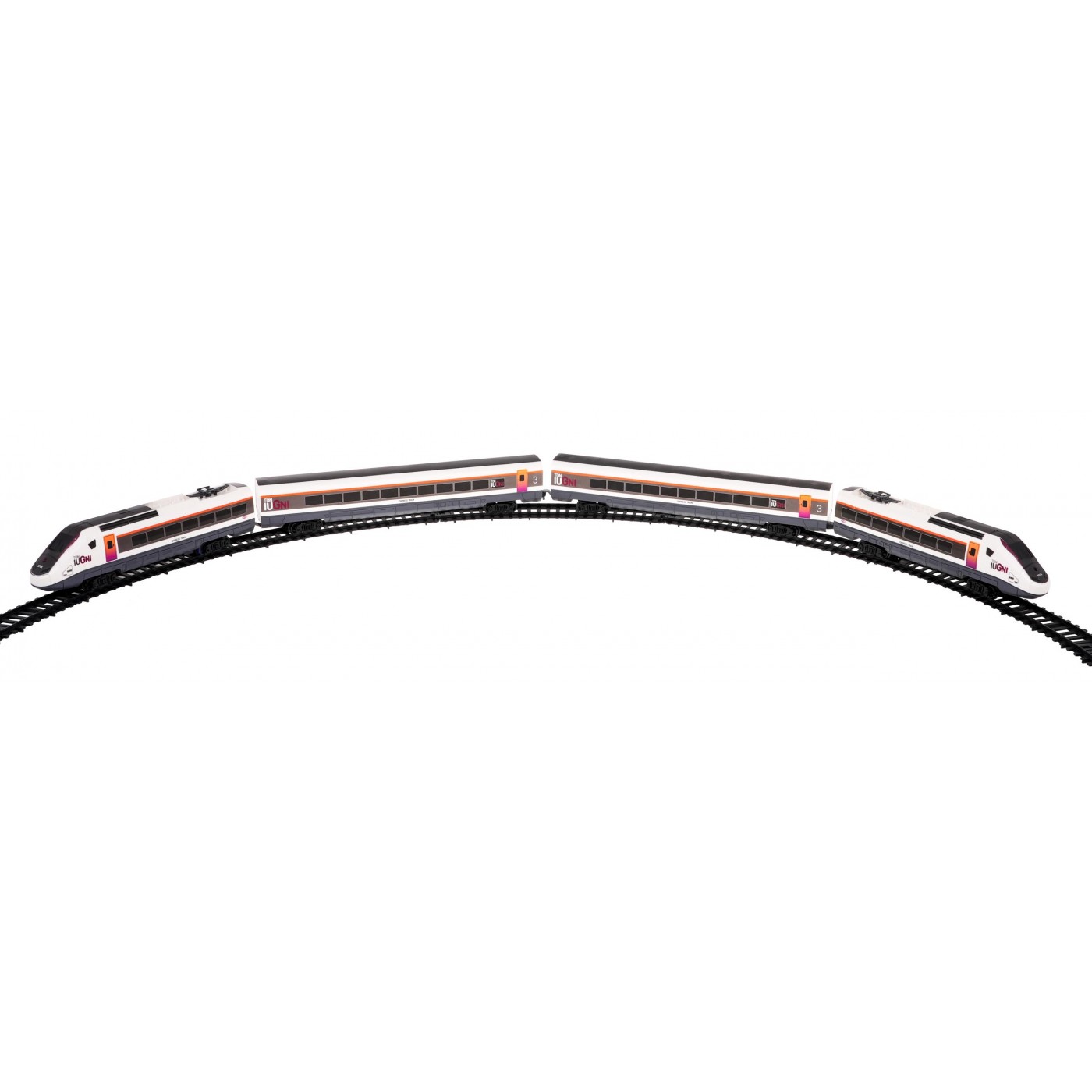 Obrovská Vláčiková Dráha S Koľajnicami