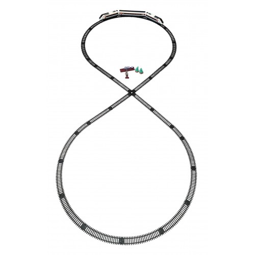 Obrovská Vláčiková Dráha S Koľajnicami