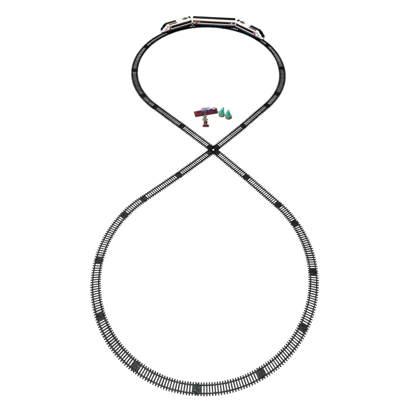 Obrovská Vláčiková Dráha S Koľajnicami