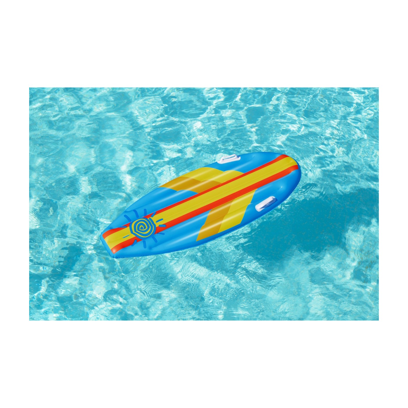 Nafukovacia surfingová doska pre deti Matrac Modrý BESTWAY + Opravná záplata