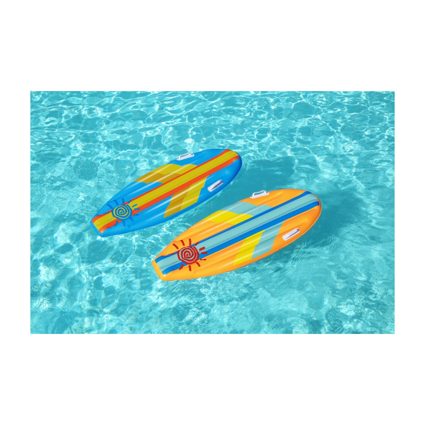 Nafukovacia surfingová doska pre deti Matrac Modrý BESTWAY + Opravná záplata