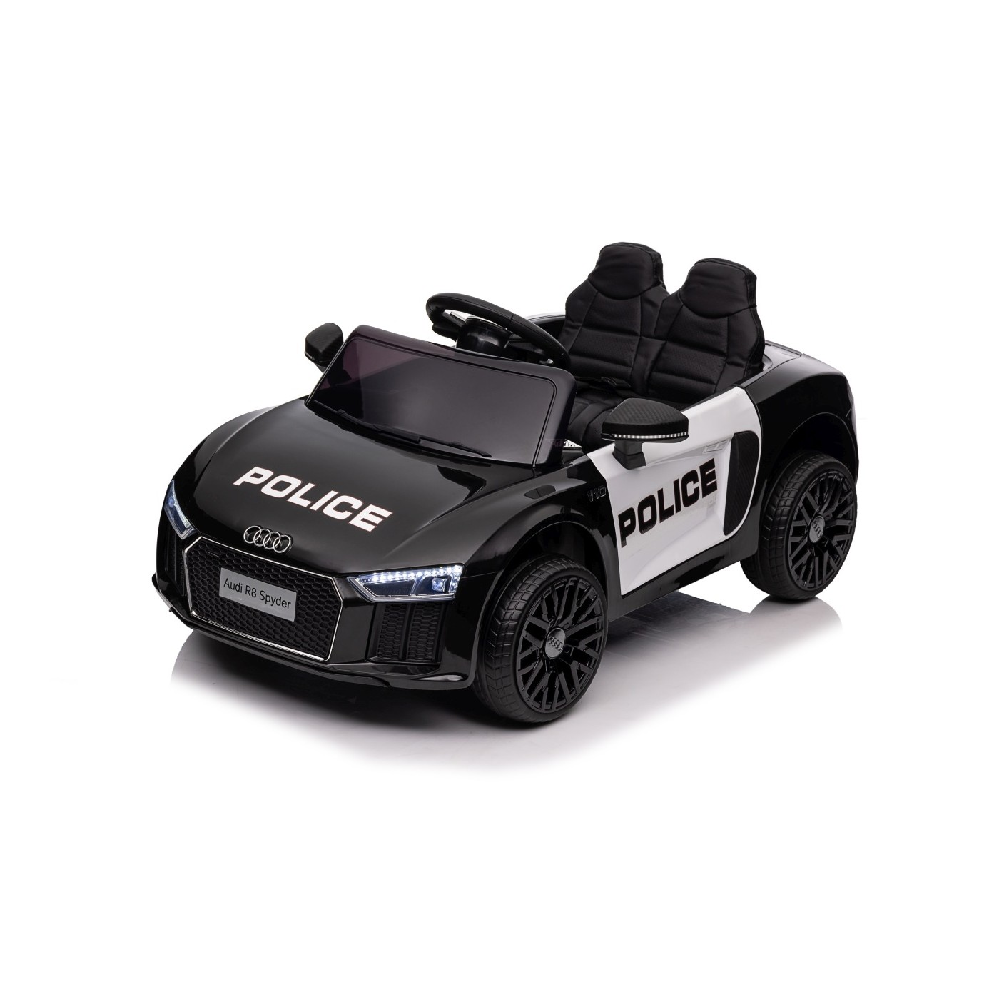 copy of Audi R8 na batériu pre deti Žltý + Ovládač + EVA + Pomalý štart + MP3 LED