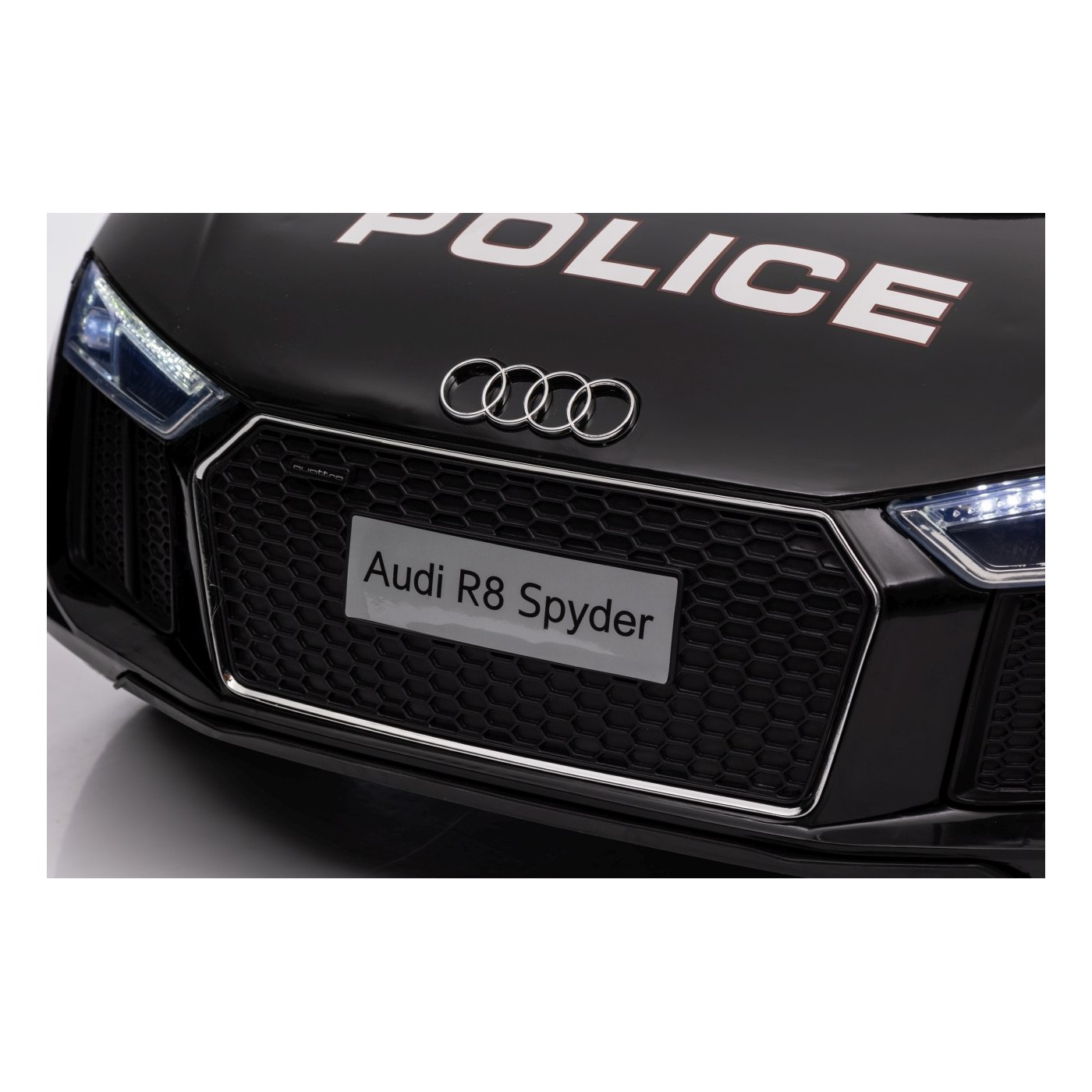 copy of Audi R8 na batériu pre deti Žltý + Ovládač + EVA + Pomalý štart + MP3 LED