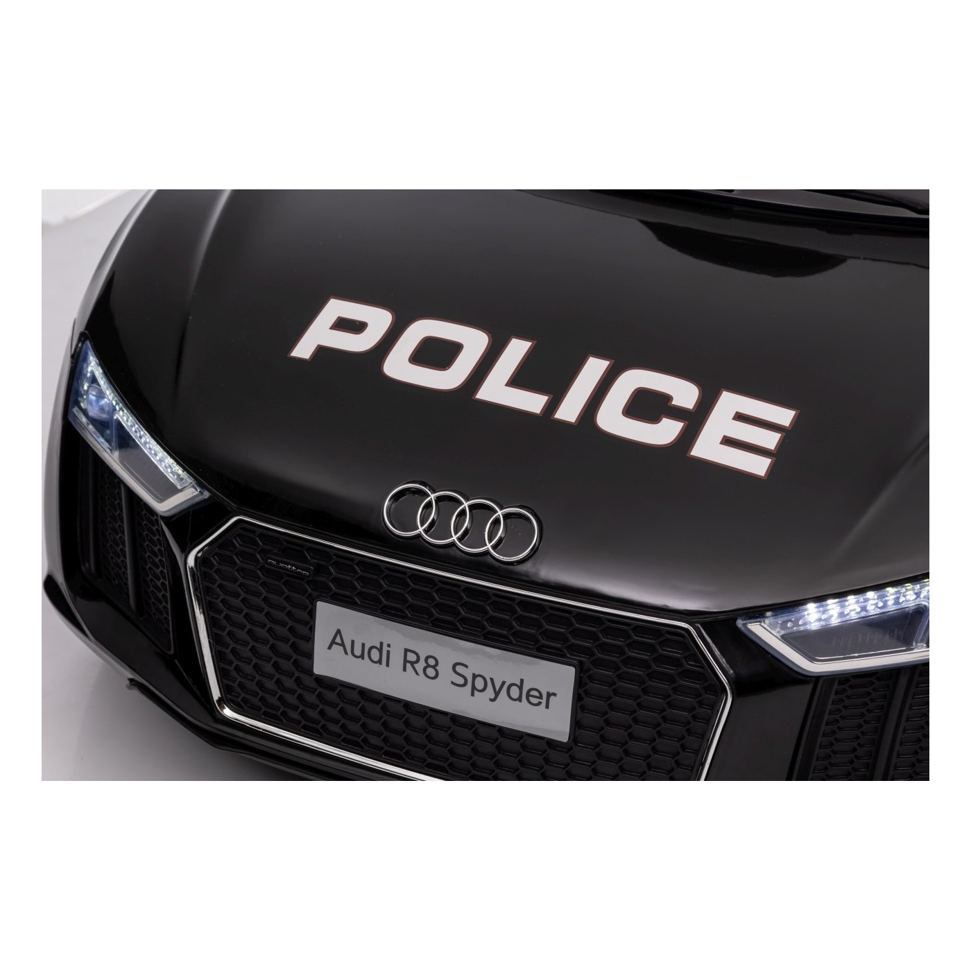 copy of Audi R8 na batériu pre deti Žltý + Ovládač + EVA + Pomalý štart + MP3 LED