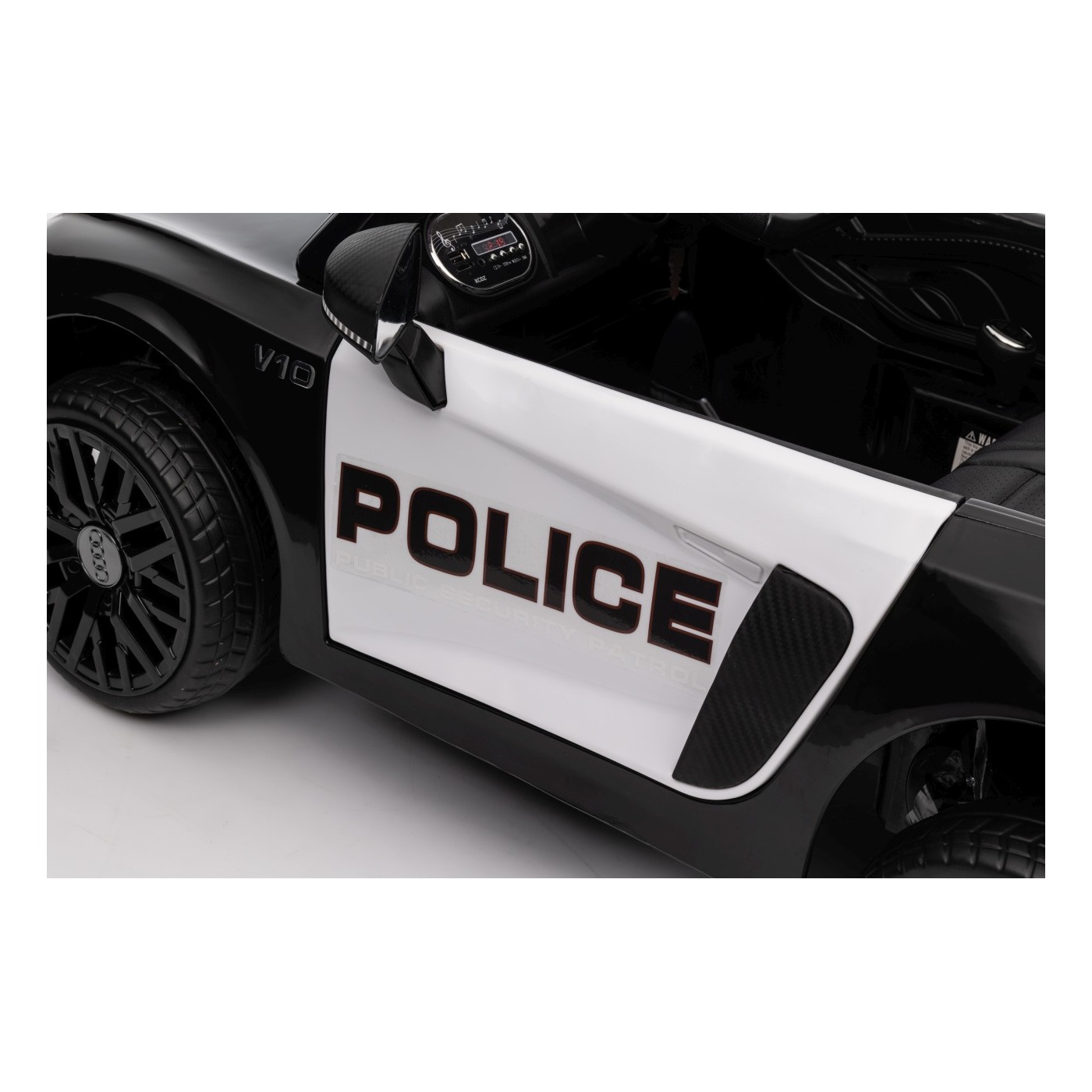 copy of Audi R8 na batériu pre deti Žltý + Ovládač + EVA + Pomalý štart + MP3 LED