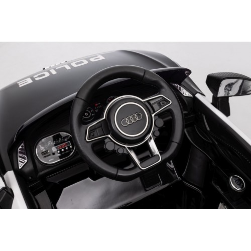 copy of Audi R8 na batériu pre deti Žltý + Ovládač + EVA + Pomalý štart + MP3 LED