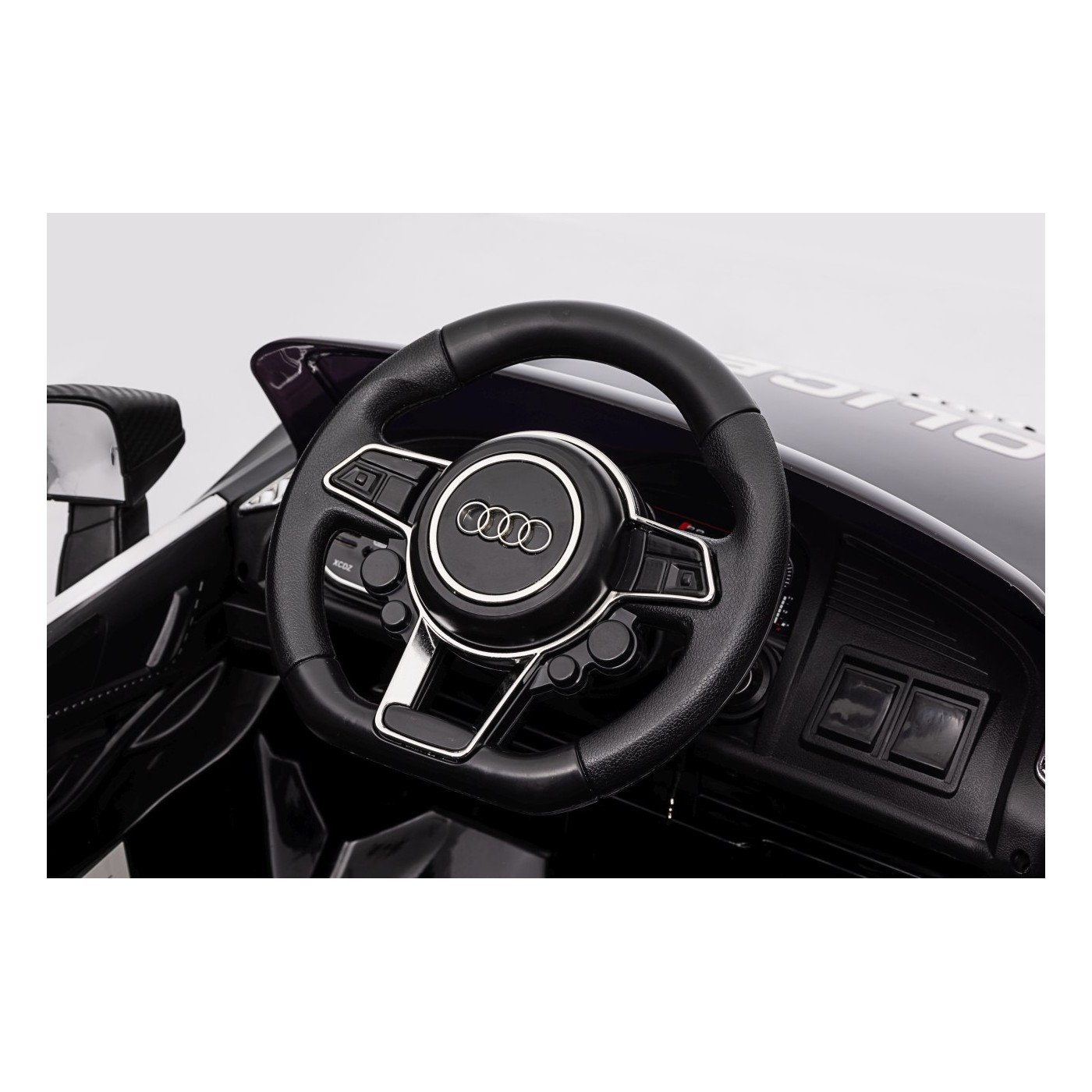 copy of Audi R8 na batériu pre deti Žltý + Ovládač + EVA + Pomalý štart + MP3 LED