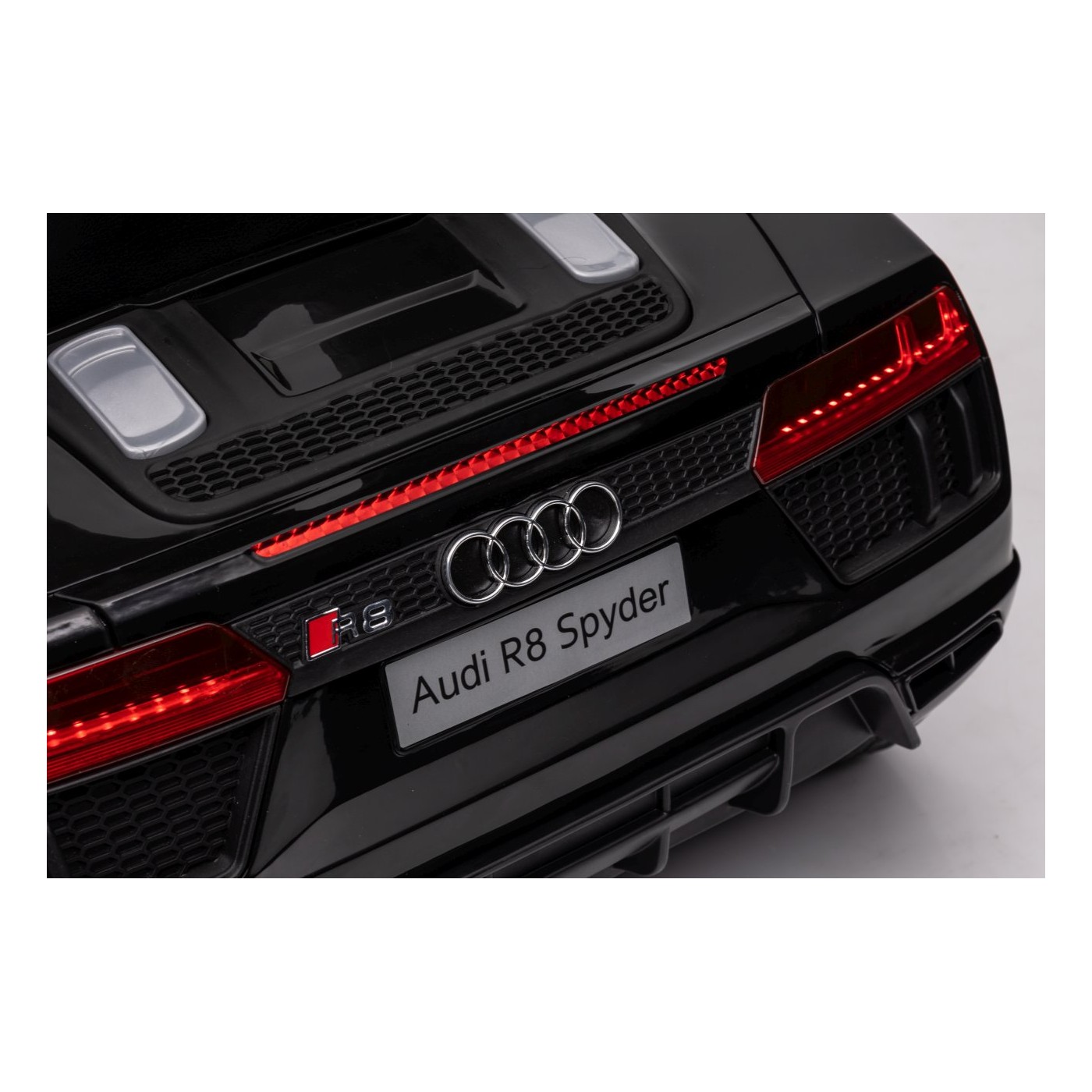 copy of Audi R8 na batériu pre deti Žltý + Ovládač + EVA + Pomalý štart + MP3 LED