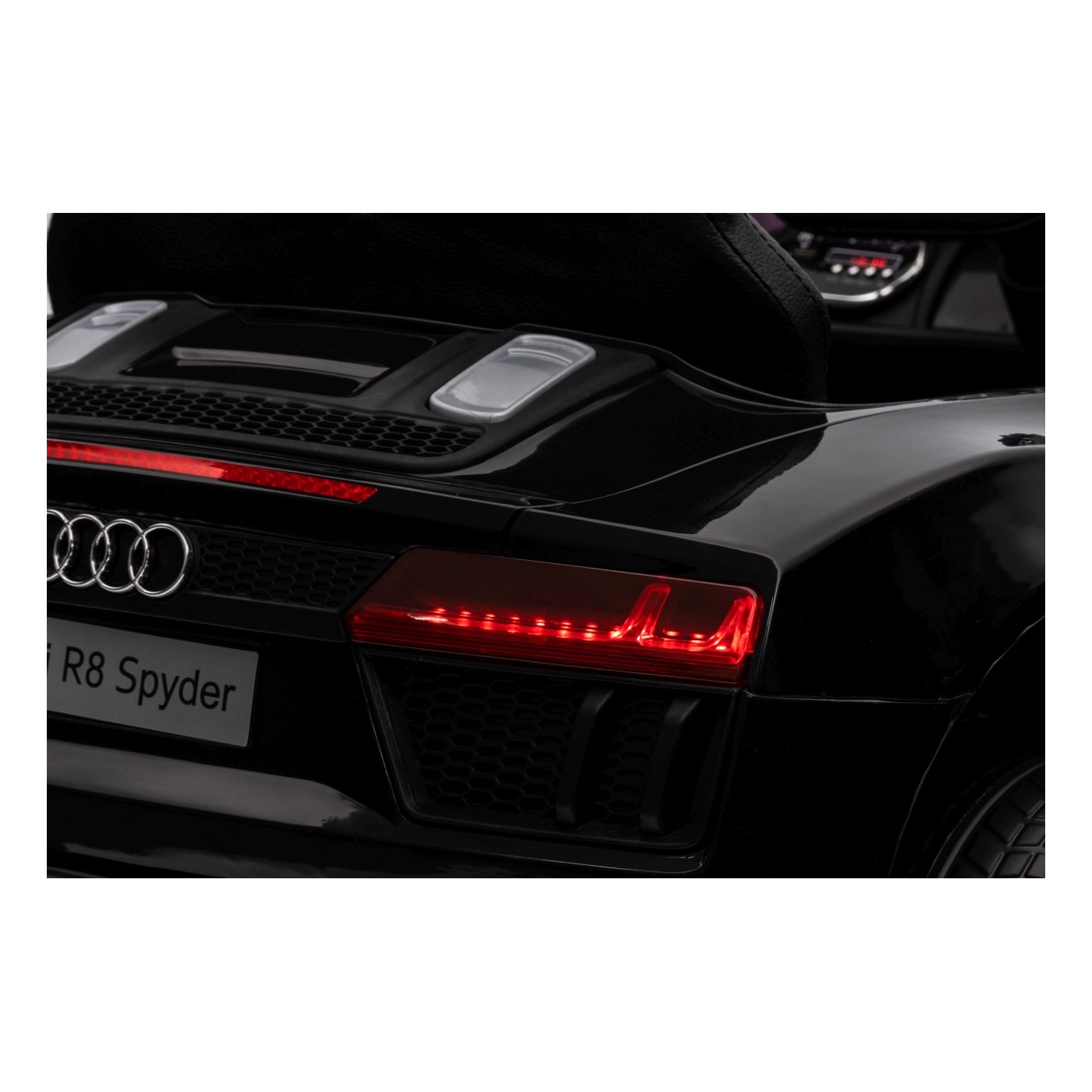 copy of Audi R8 na batériu pre deti Žltý + Ovládač + EVA + Pomalý štart + MP3 LED